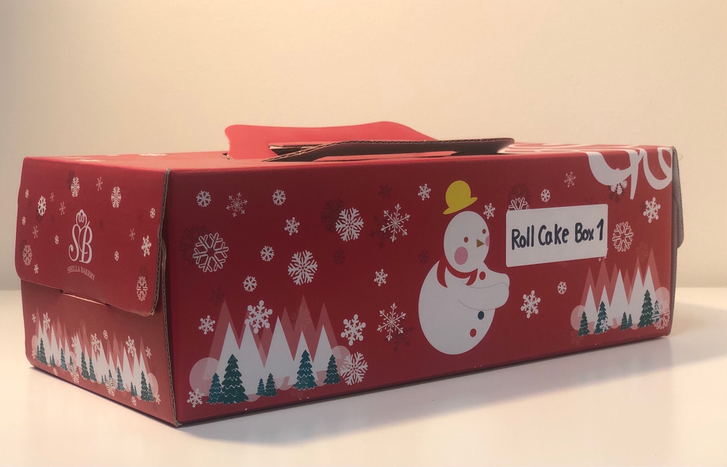 Roll Cake Box  #1